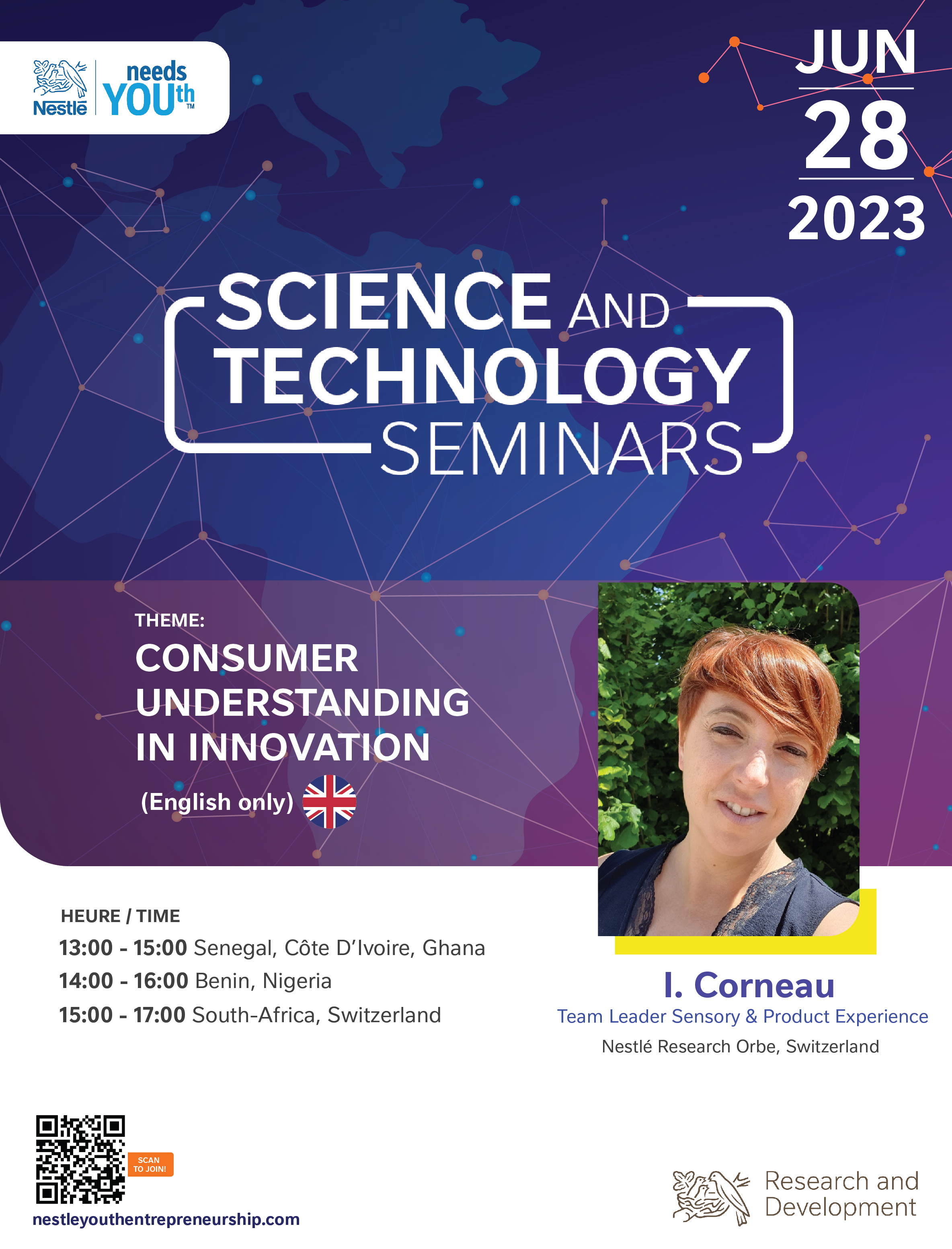 S&T Seminars - Consumer Understanding speaker