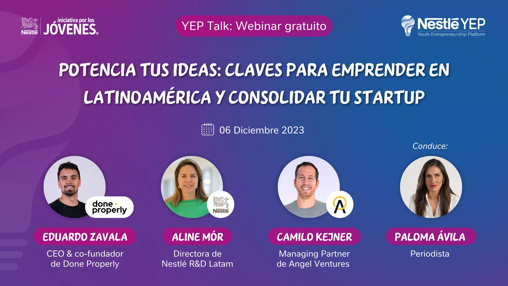 Nestlé YEP Talk Latinoamerica