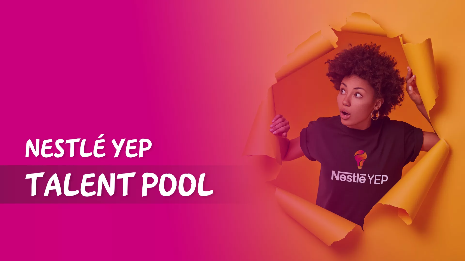 Nestlé YEP Talent Pool Banner